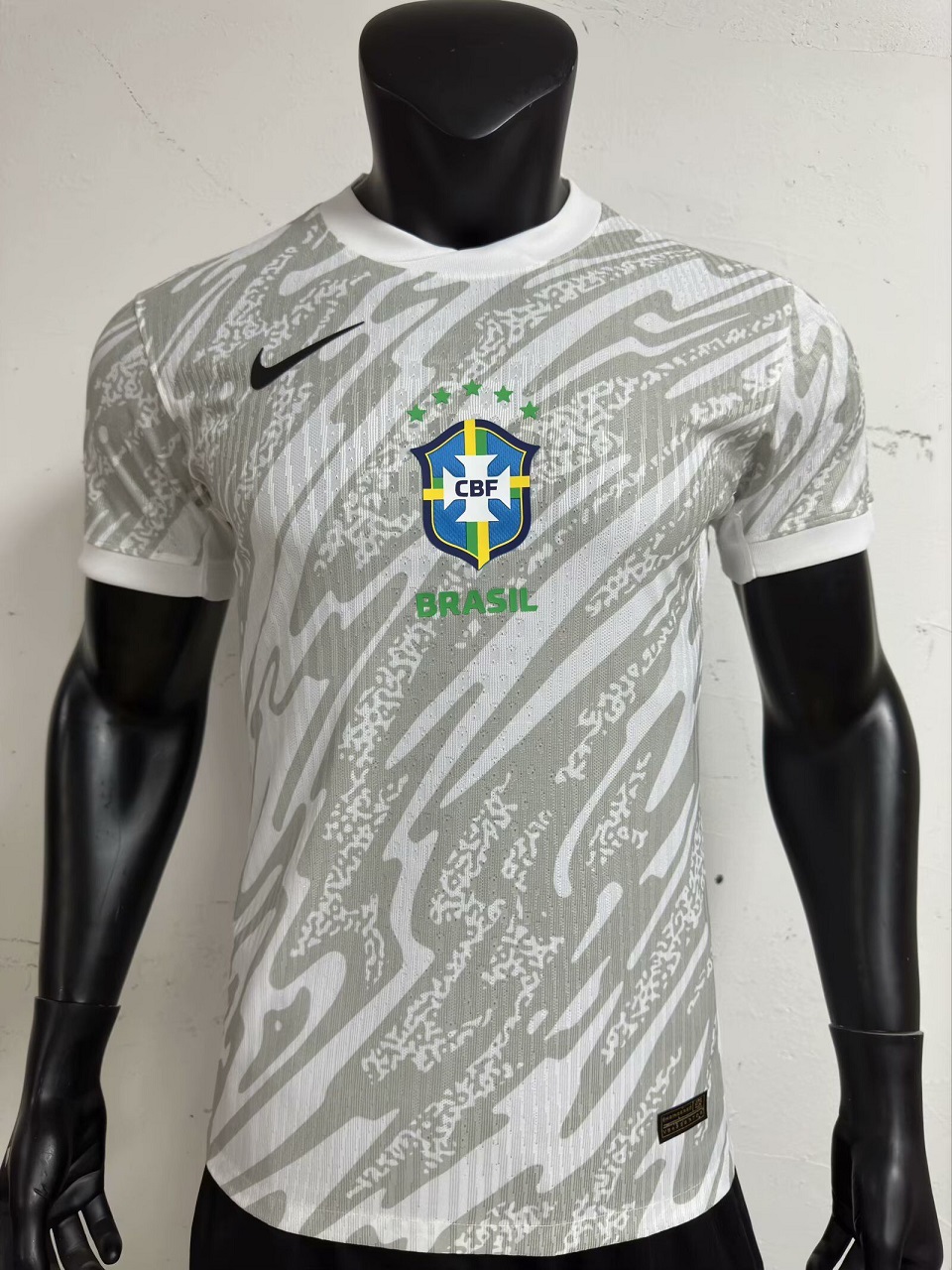 AAA Quality Brazil 23/24 White/Grey Training Jersey(Player)